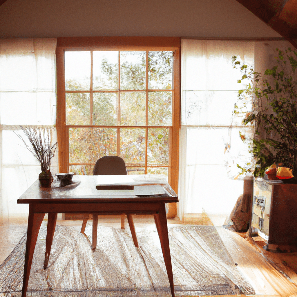 Say Goodbye to Harsh Lighting: Create a Relaxing Ambience in Your Home Office